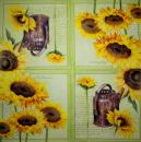 189 Sunflowers - 3-ply - Ambiente
